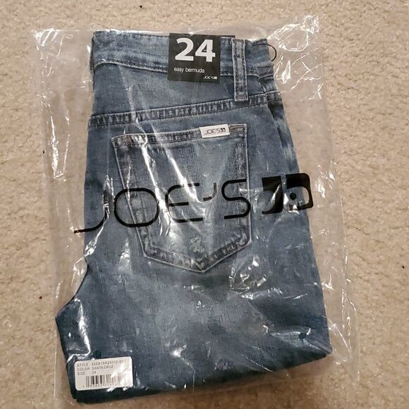 JOE'S Jeans Frayed Santa Cruz Bermuda Shorts - Picture 5 of 6